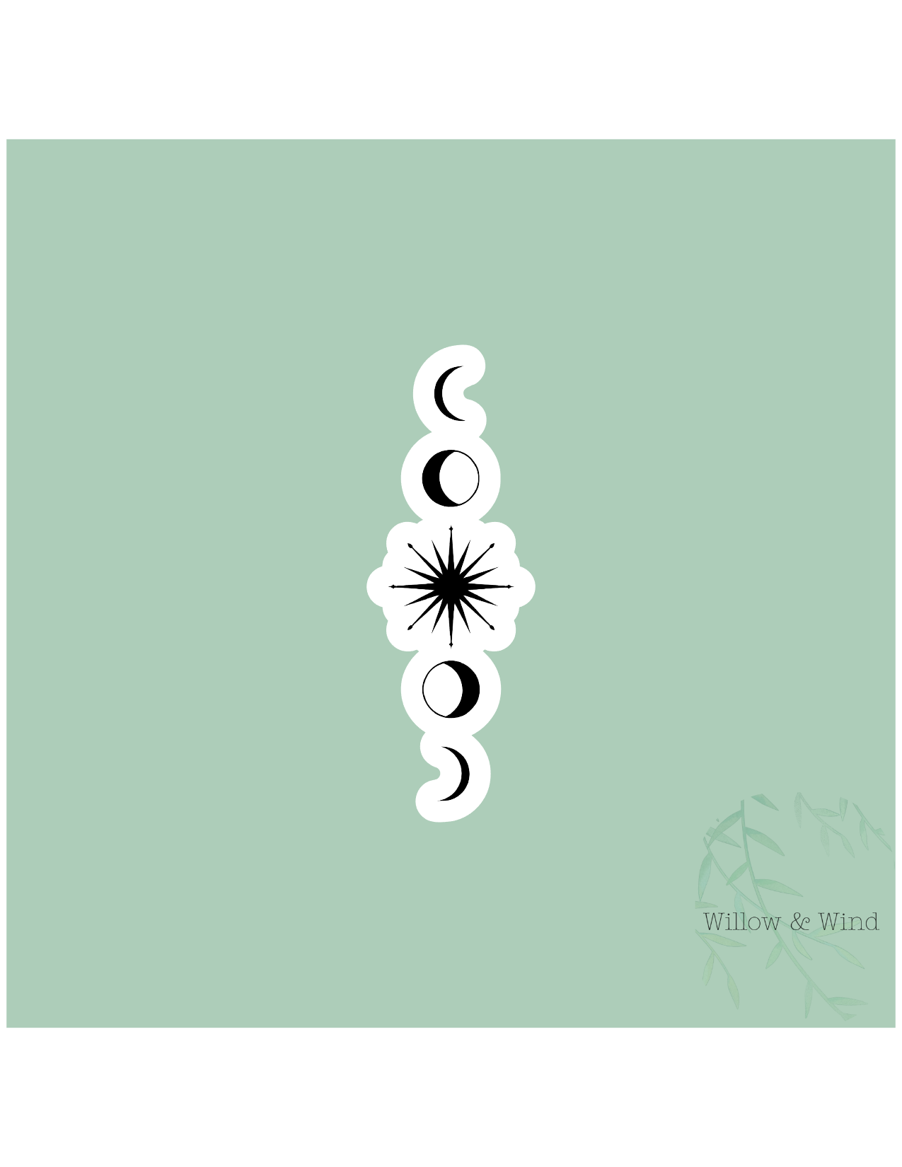 Feyre Tattoo - A Court of Thorns and Roses Sticker