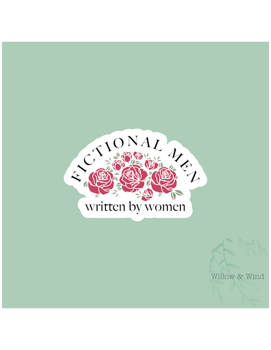 Fictional Men - Bookish Sticker