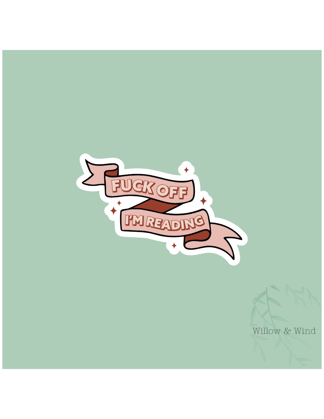 Fuck Off I'm Reading - Bookish Sticker