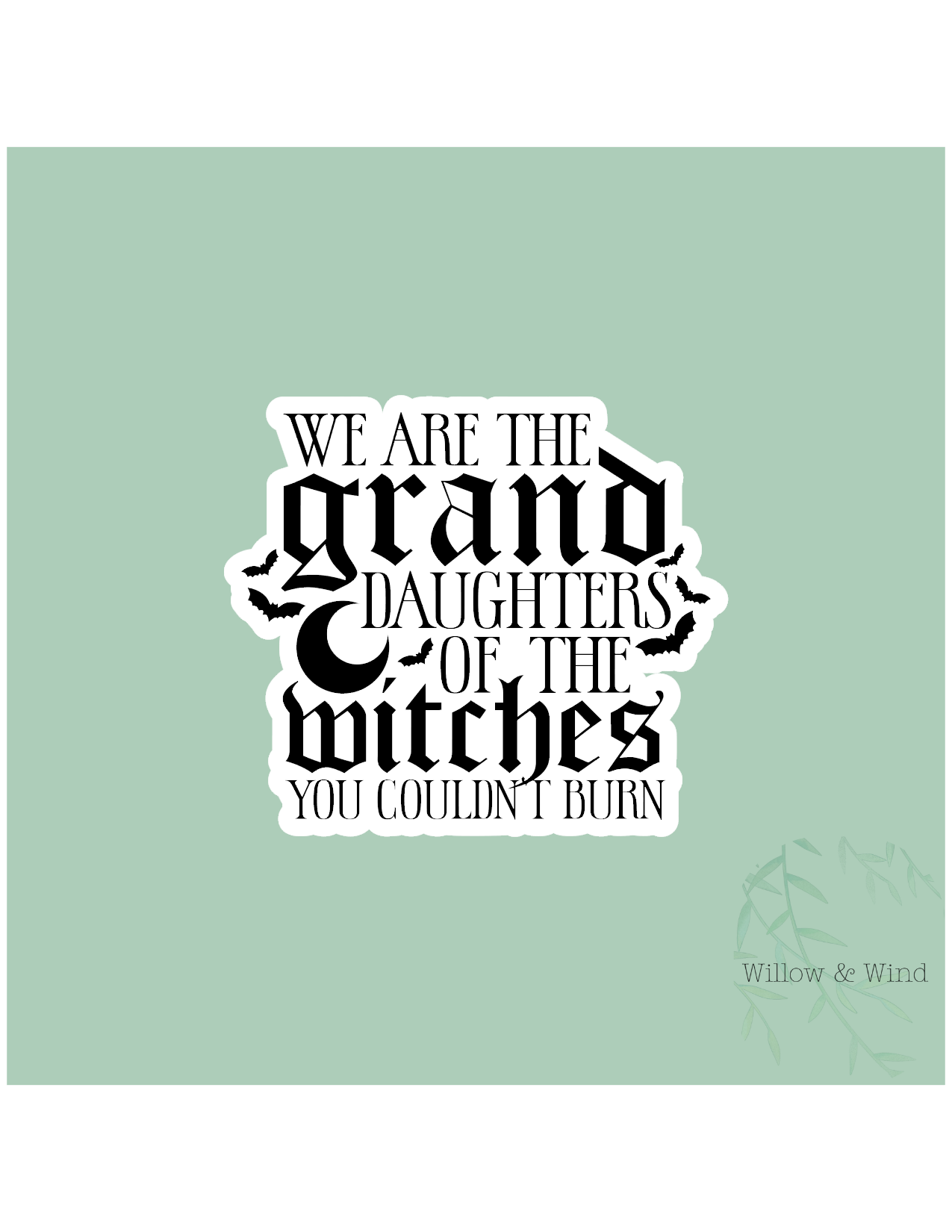 Grand Daughters Witchy Sticker