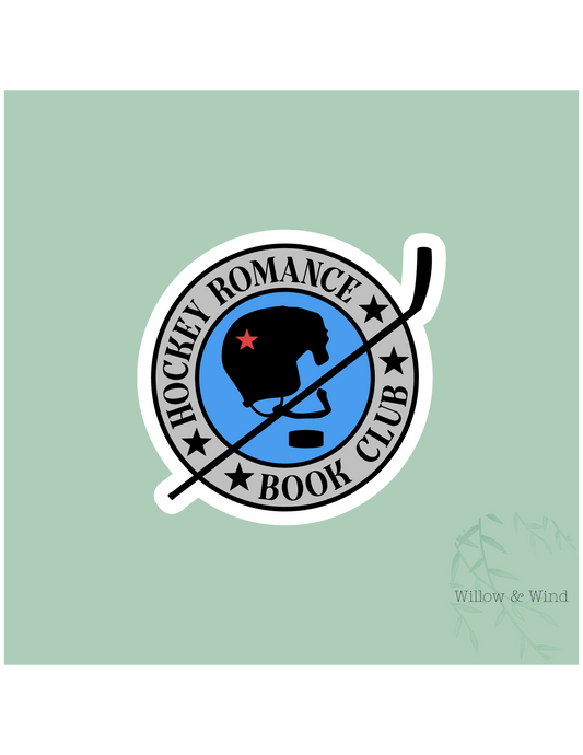 Hockey Romance Book Club - Bookish Sticker