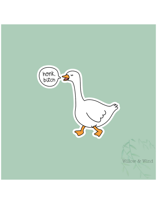 Honk Bitch Sticker