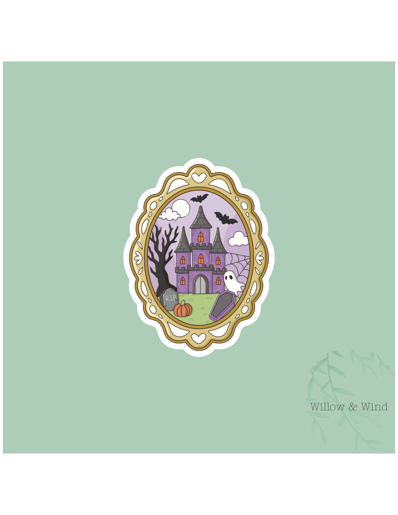 Horror Frame - Bookish Sticker