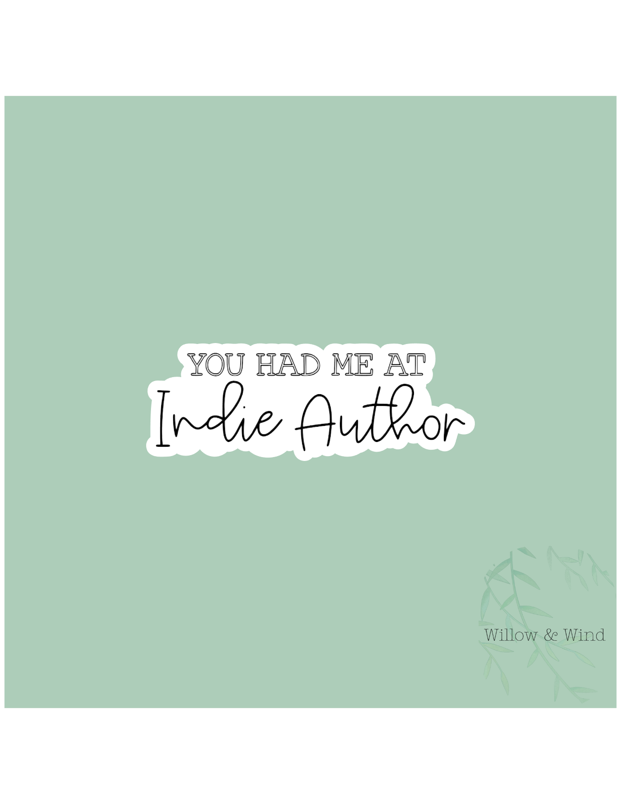 Indie Author - Bookish Sticker