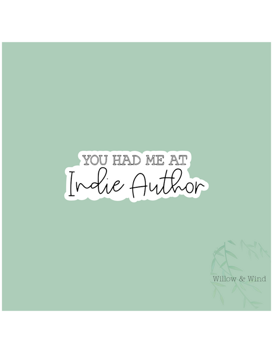 Indie Author - Bookish Sticker