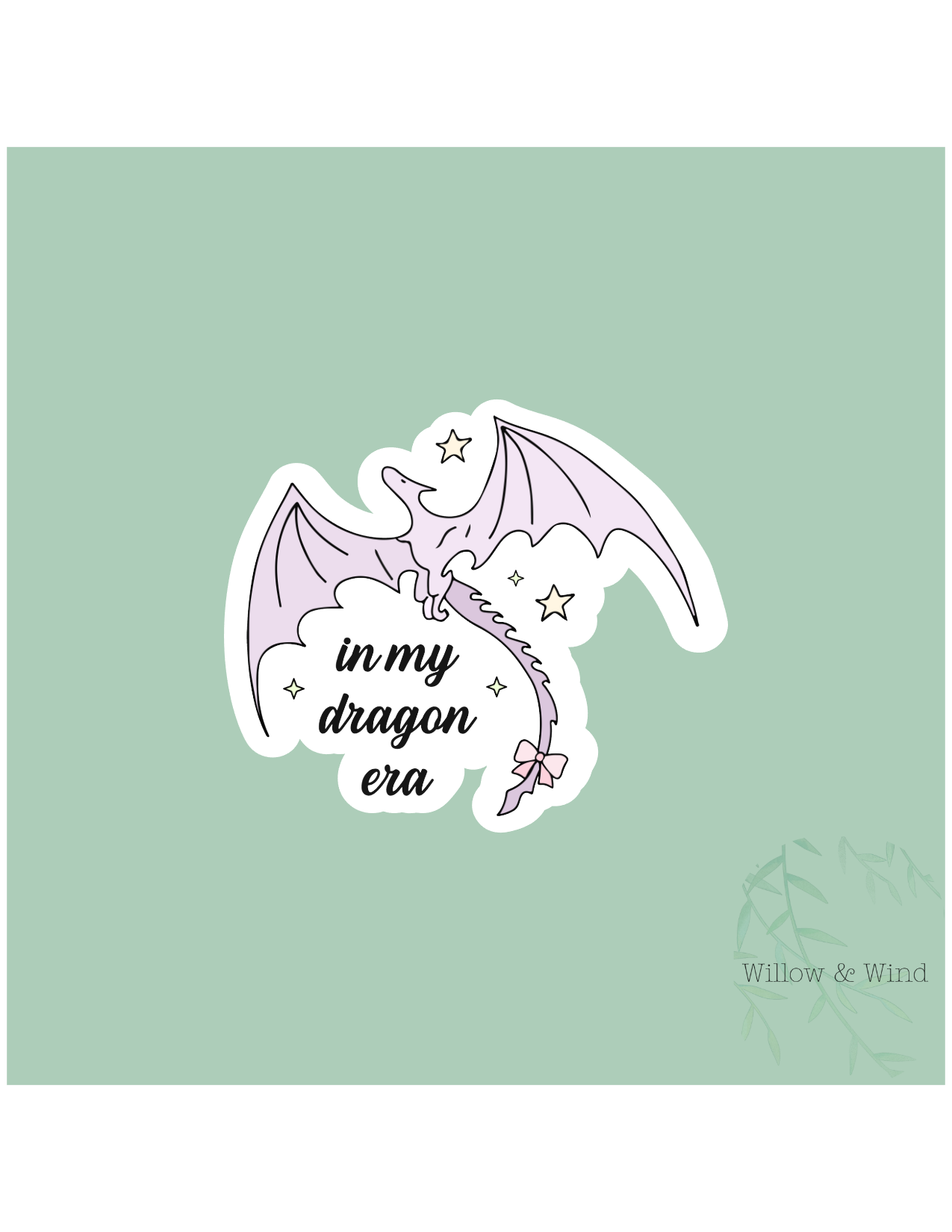 Dragon Era - Fourth Wing Sticker