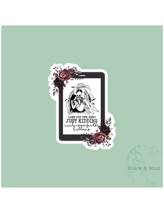 Just Kidding - Bookish Sticker