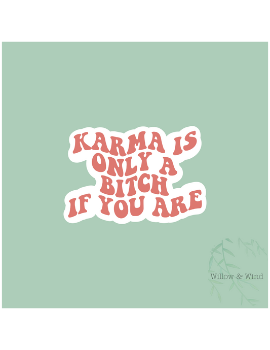 Karma Sticker