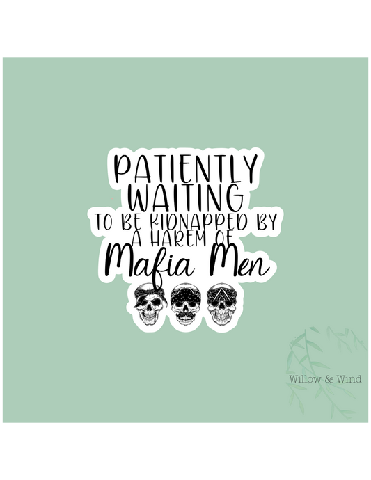 Patiently Waiting - Bookish Sticker