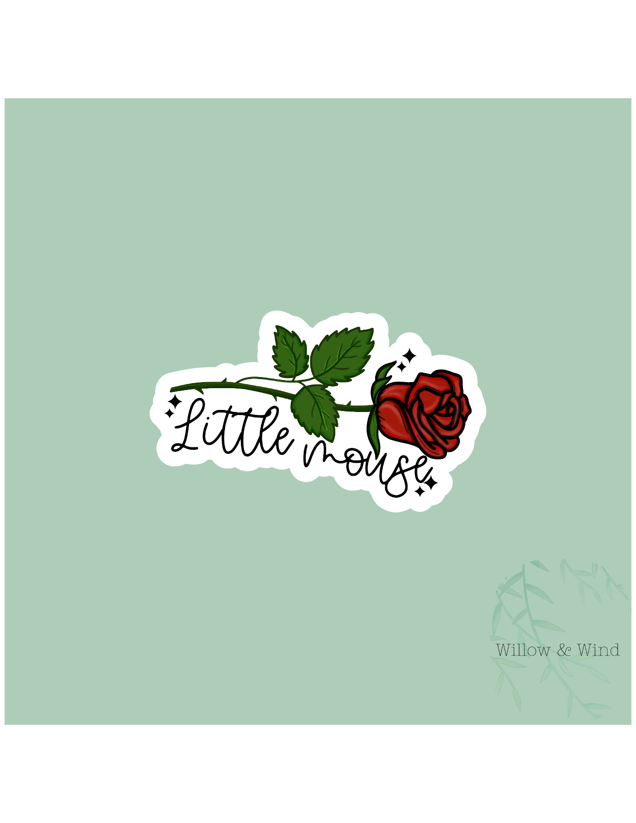 Little Mouse - Bookish Sticker