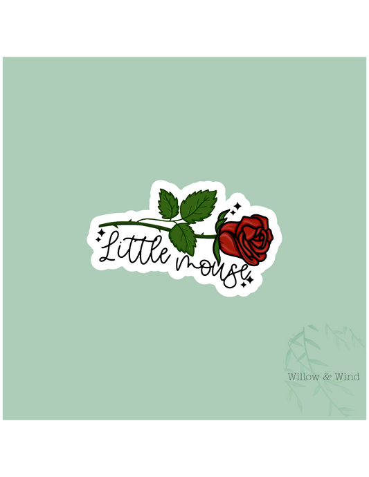Little Mouse - Bookish Sticker