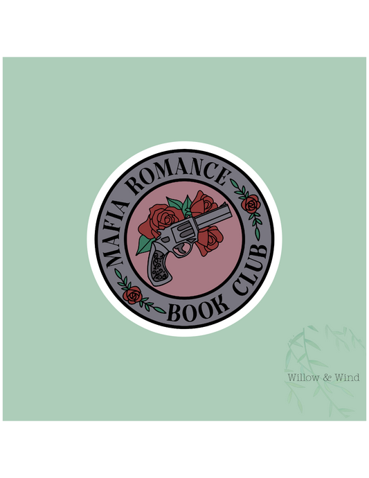 Mafia Romance Book Club - Bookish Sticker