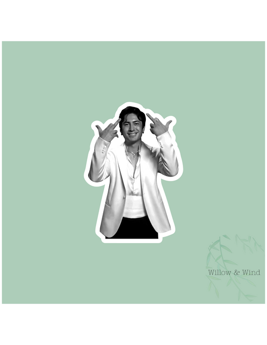 Shane Middle Finger - Heated Rivalry Sticker