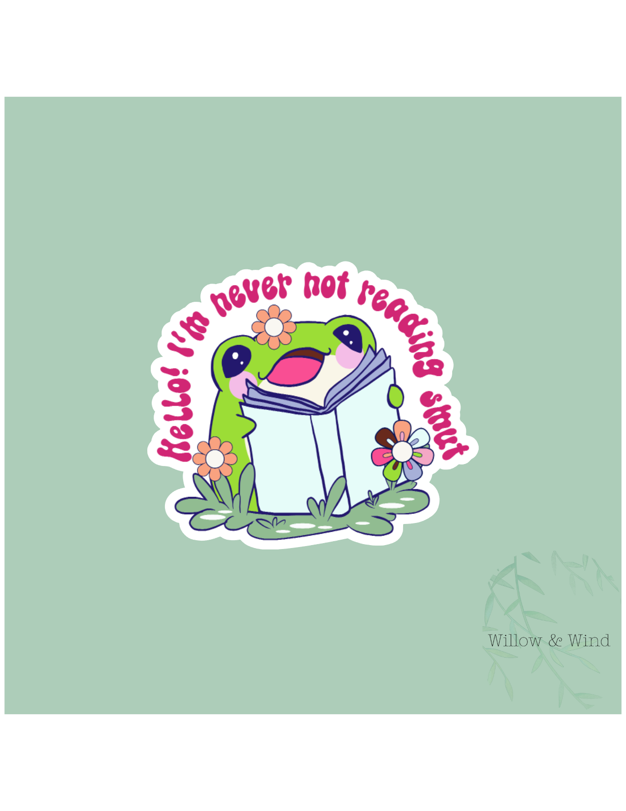Reading Smut - Bookish Sticker