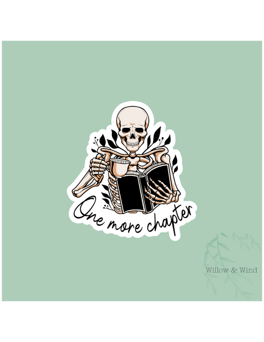 One More Chapter - Bookish Sticker