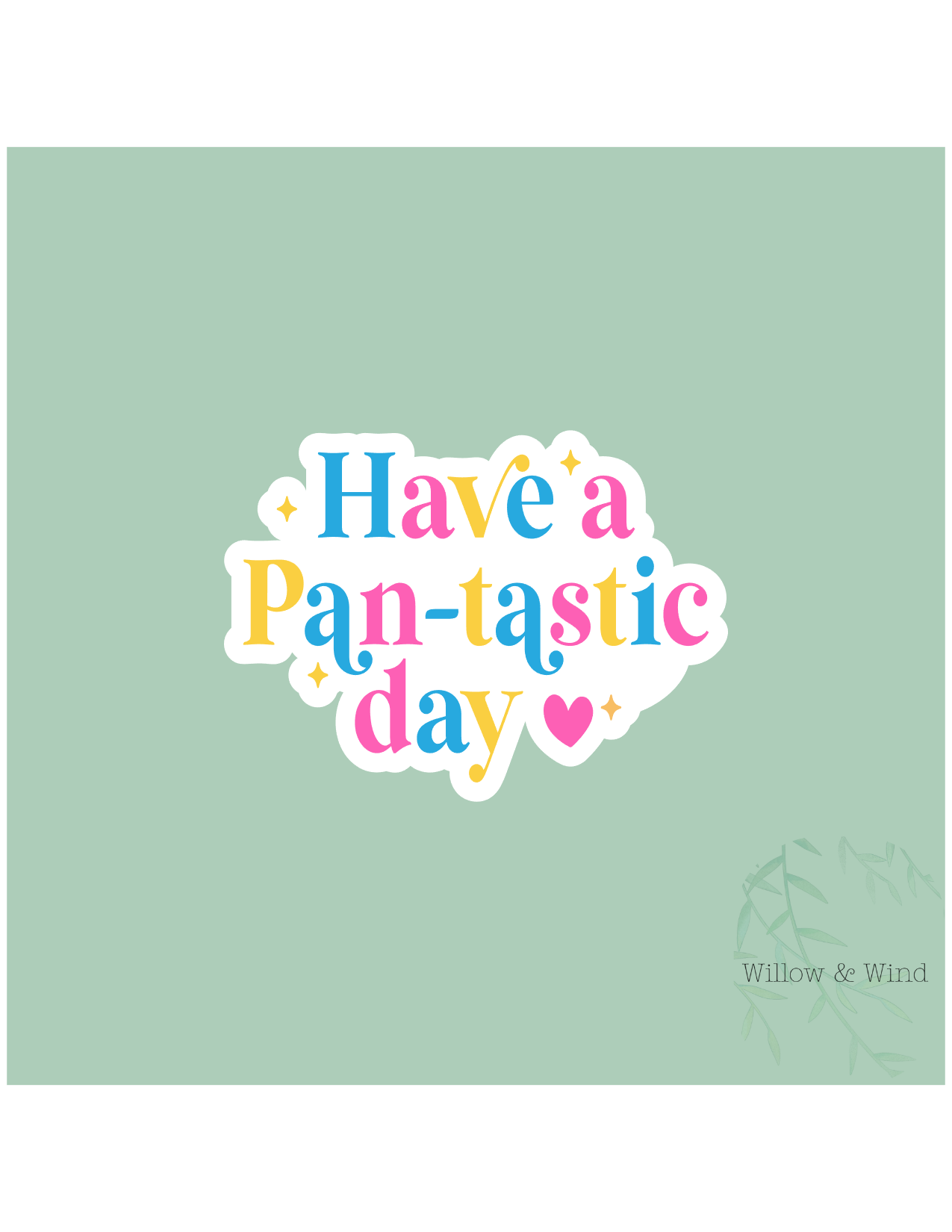 Pan-Tastic Day - LGBTQ Sticker