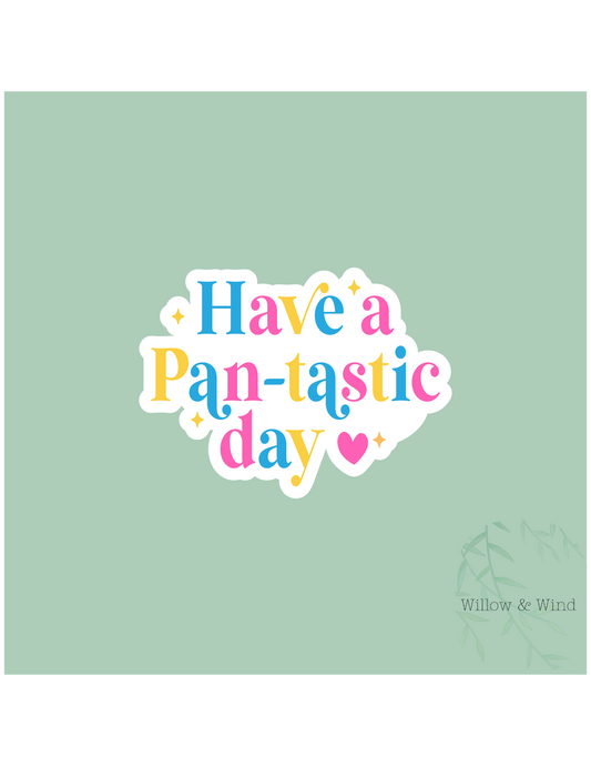 Pan-Tastic Day - LGBTQ Sticker