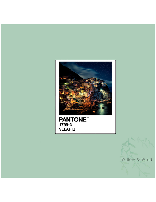 Velaris Pantone - A Court of Thorns and Roses Sticker
