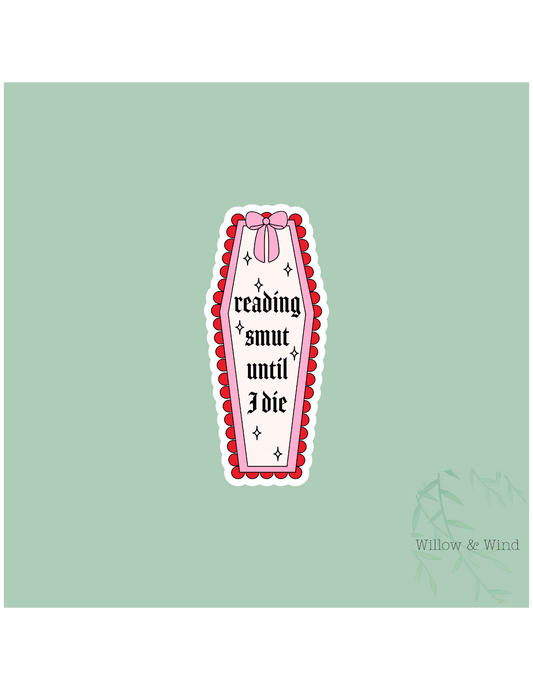Reading Smut - Bookish Sticker