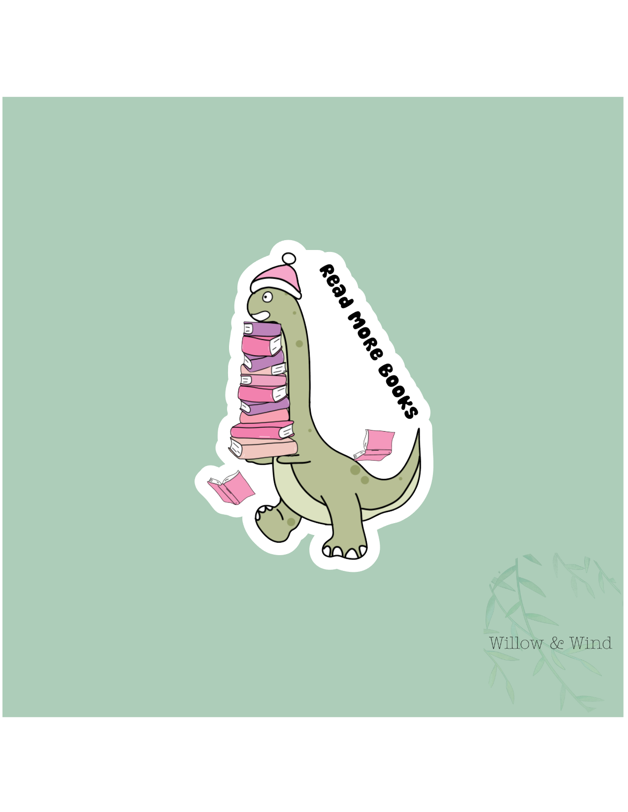 Read More Books - Bookish Sticker