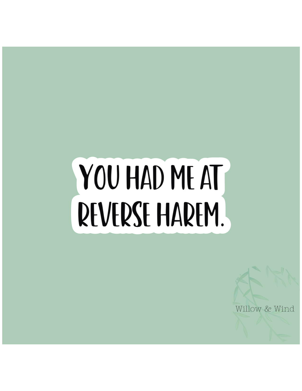 Reverse Harem - Bookish Sticker