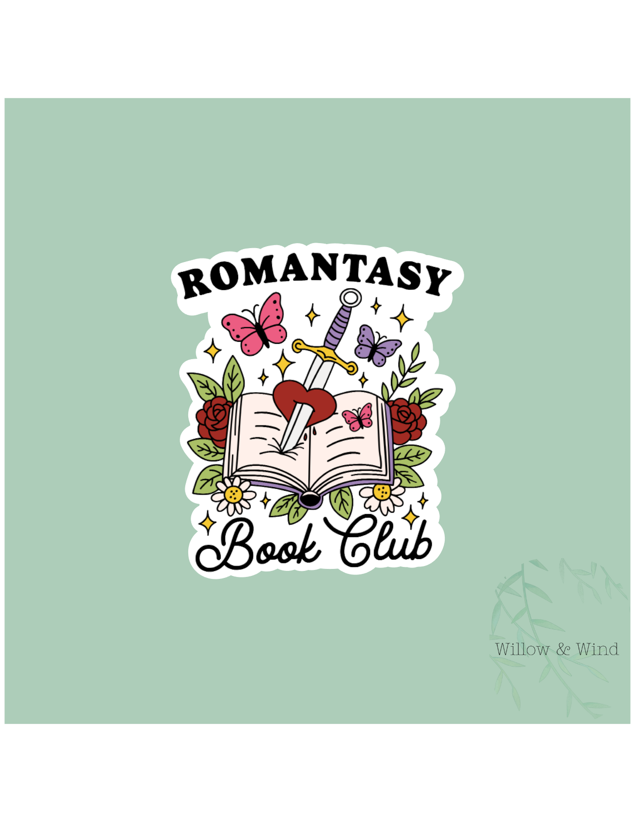 Romantasy - Bookish Sticker