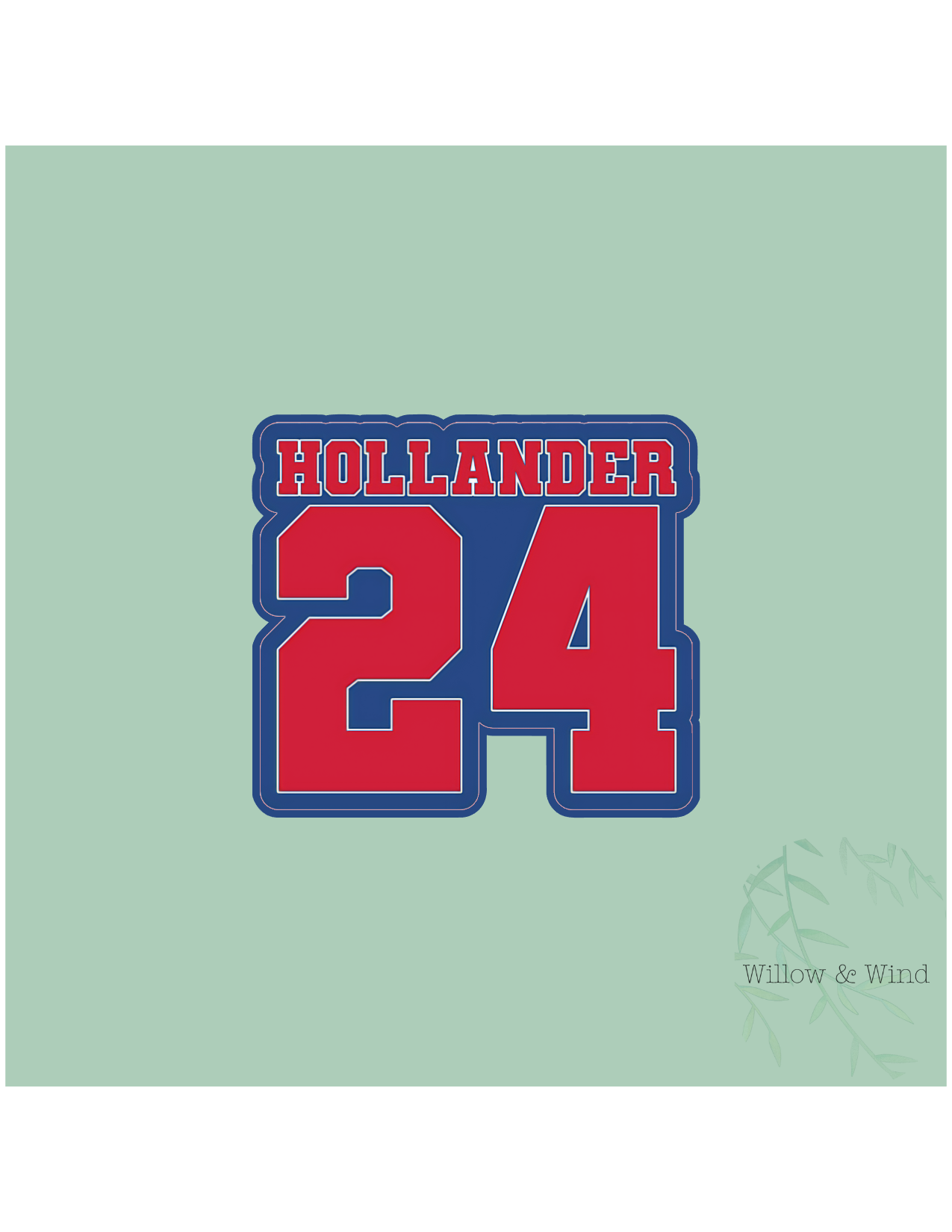 Hollander 24 - Heated Rivalry Sticker