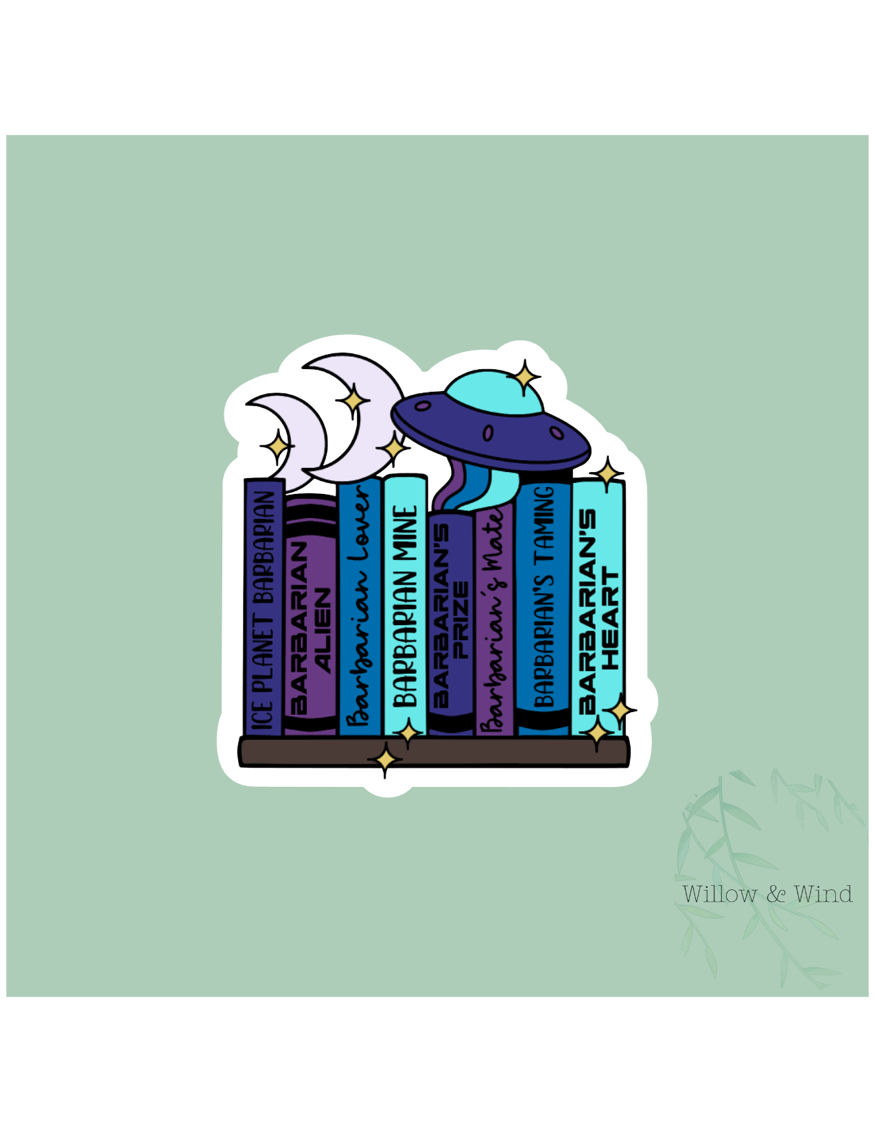 Sci-Fi Book Club - Bookish Sticker