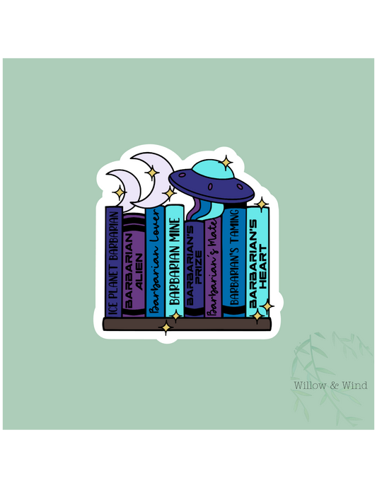 Sci-Fi Book Club - Bookish Sticker