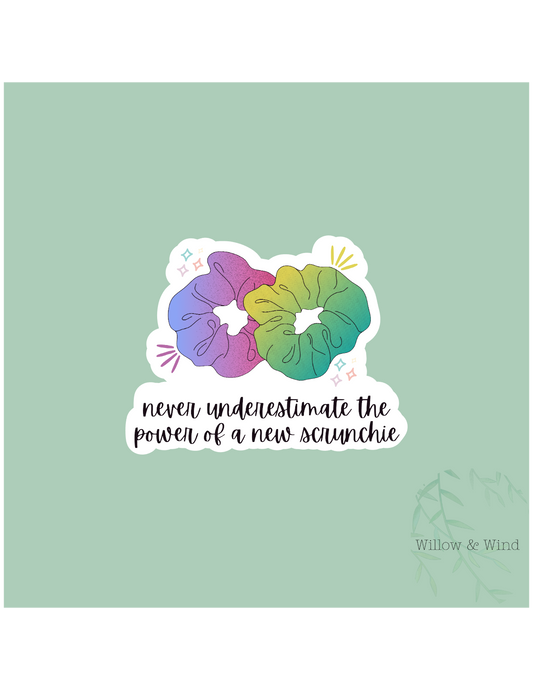 Scrunchie Sticker