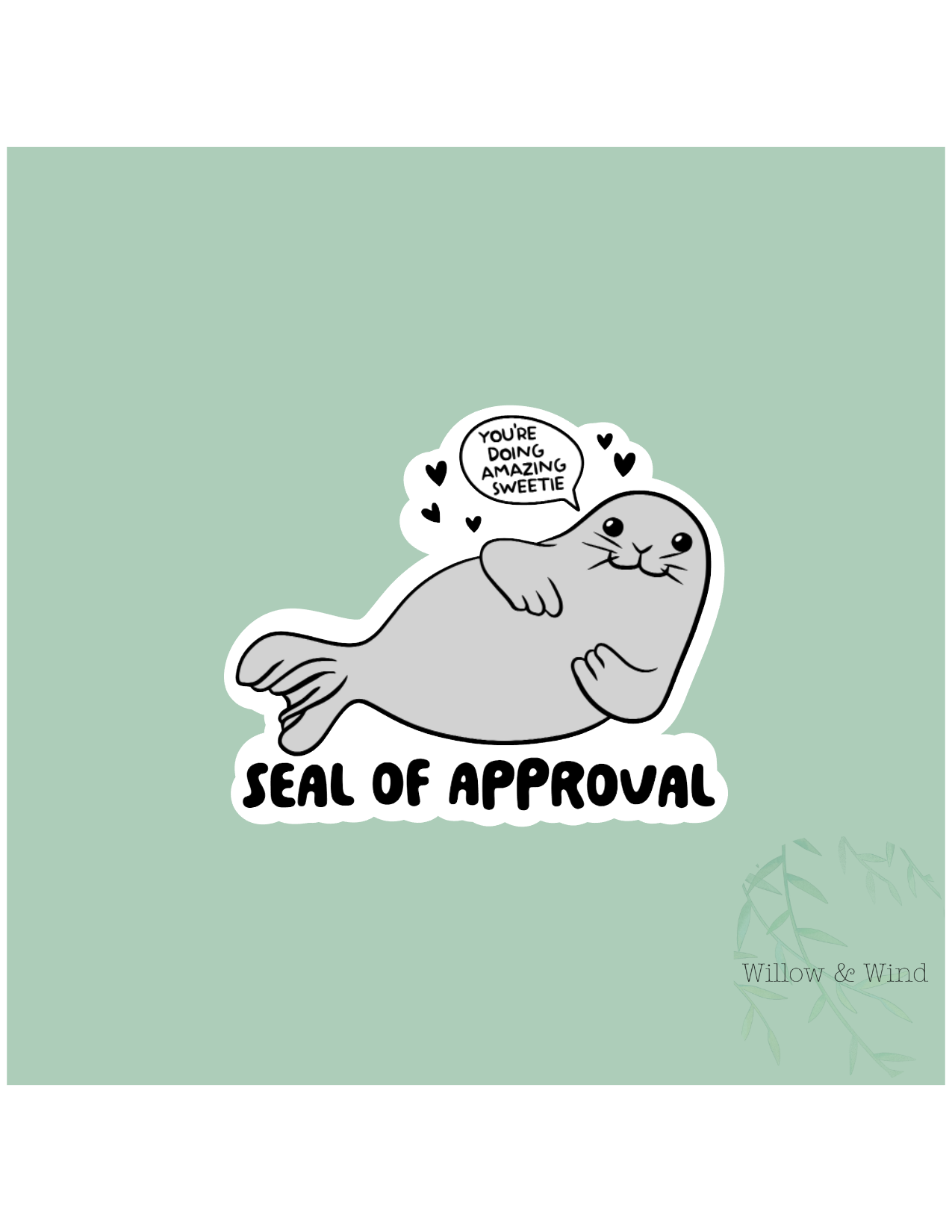 Seal Of Approval Sticker