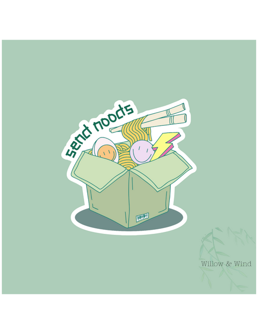 Send Noods Sticker