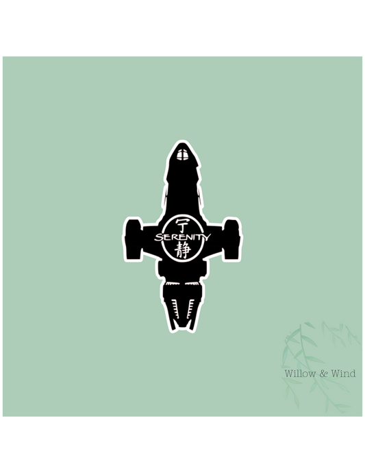 Serenity Firefly Nerdy Sticker
