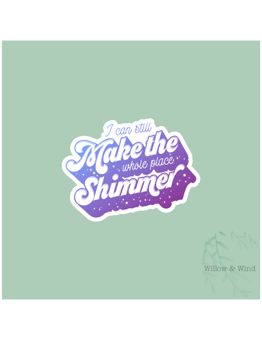 Shimmer Sticker