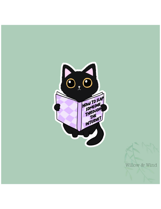 Stab Someone Sticker