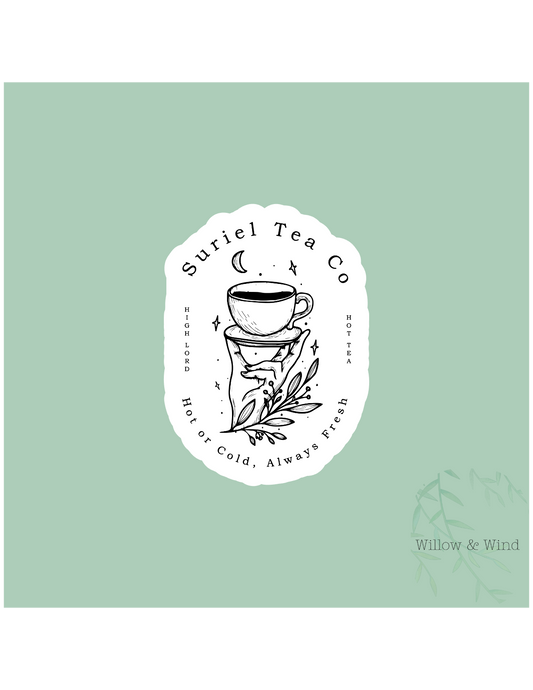 Suriel Tea Co - A Court of Thorns and Roses Sticker