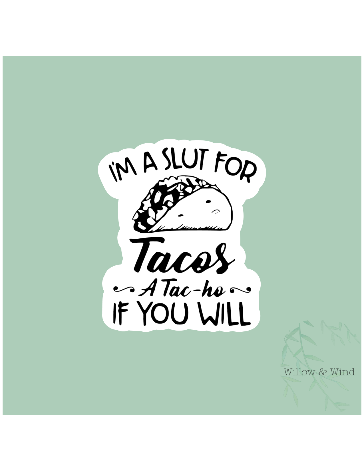 Tac-Ho Sticker