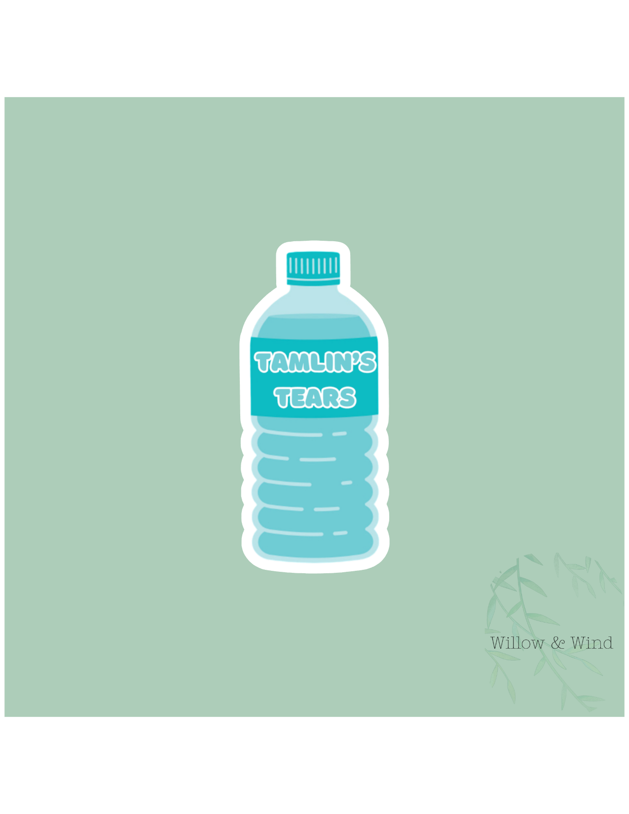 Tamlin's Tears - A Court of Thorns and Roses Sticker