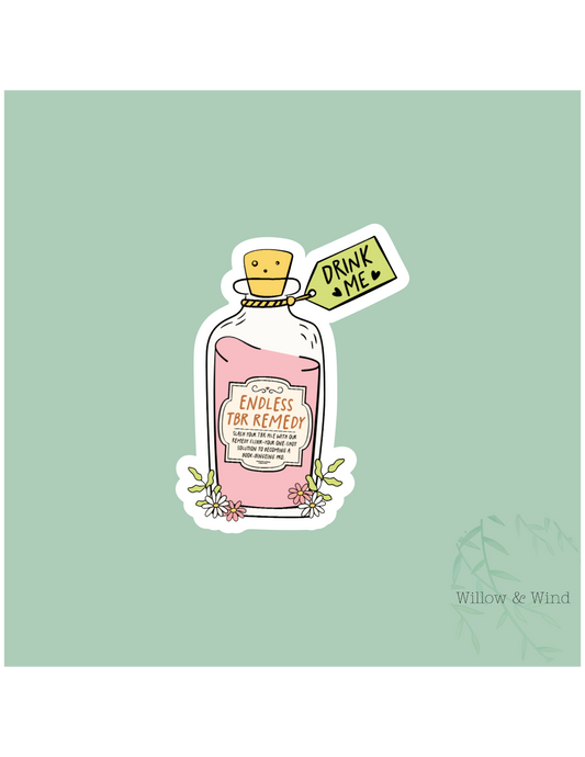 Endless Remedy - Bookish Sticker