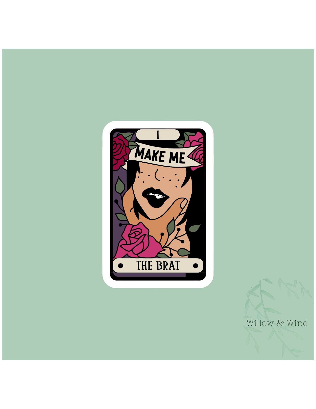The Brat Sticker