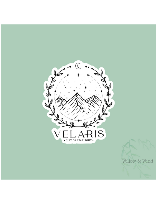 Velaris City of Starlight - A Court of Thorns and Roses Sticker