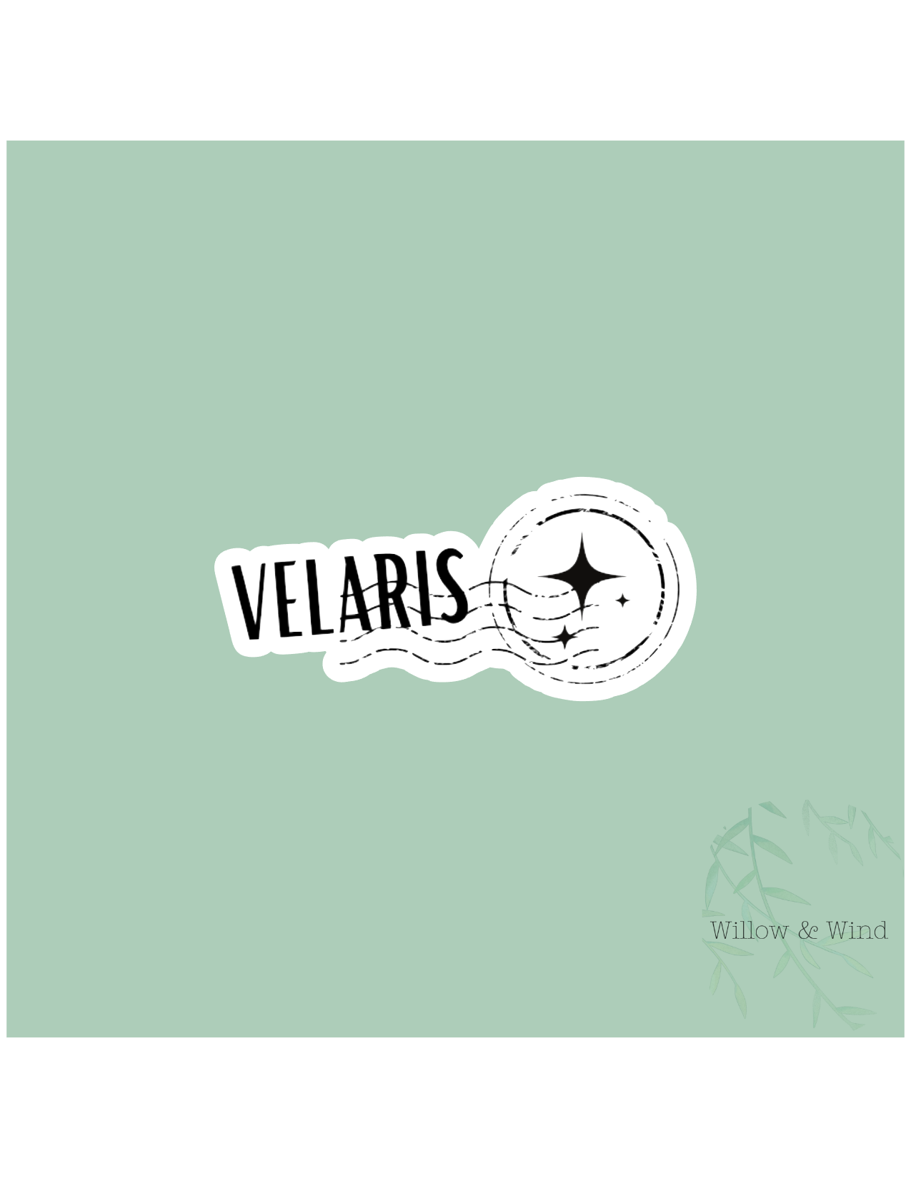 Velaris Stamp - A Court of Thorns and Roses Sticker