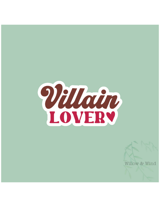 Villain Lover - Bookish Sticker