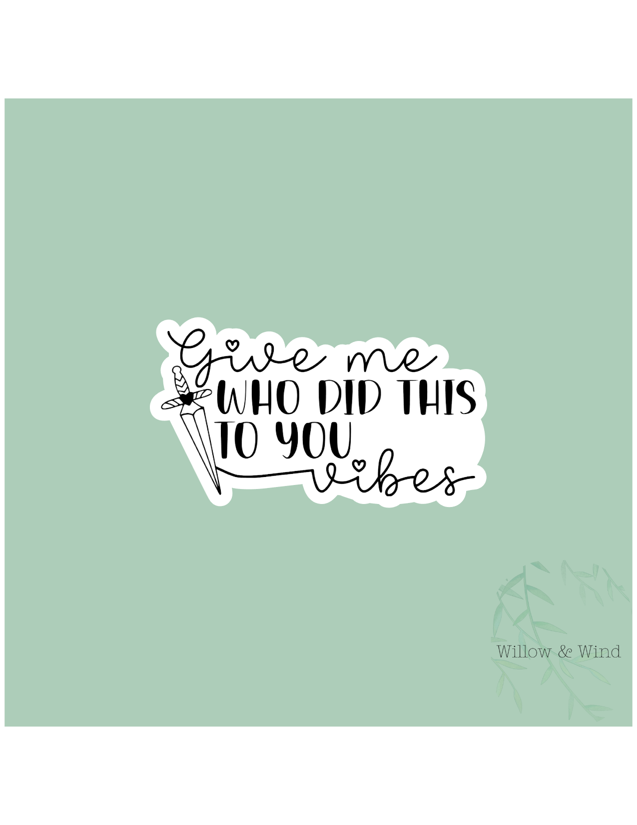 Who Did This To You - Bookish Sticker