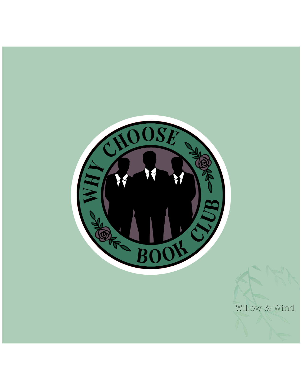 Why Choose Book Club - Bookish Sticker