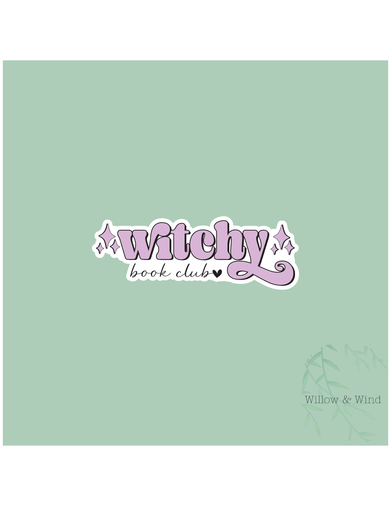 Witchy Book Club - Bookish Sticker