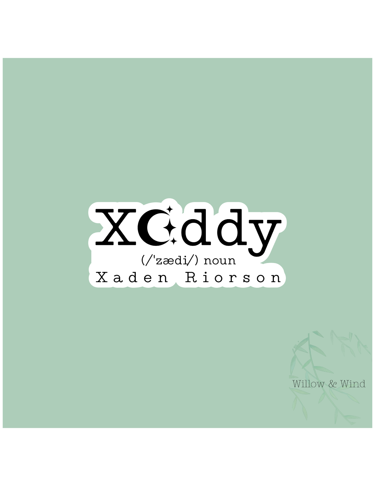 Xaddy - Fourth Wing Sticker