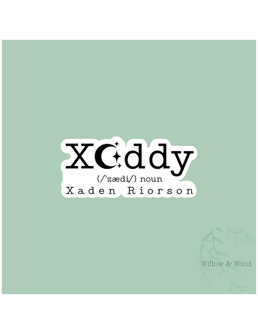 Xaddy - Fourth Wing Sticker
