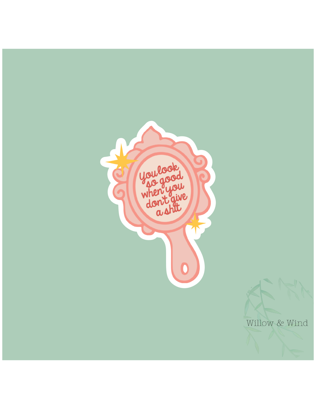 You Look Good Sticker